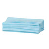 Tork Low-Lint Cleaning Cloth Turquoise W24 - 8 Boxes per Case, 100 Sheets per Box, Bracket wiper system