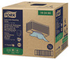 Tork Low-Lint Disposable Cleaning Cloth Turquoise W4 - 4 Boxes per Case, 120 Sheets per Box