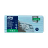 Tork Low-Lint Disposable Cleaning Cloth Turquoise W4 - 4 Boxes per Case, 120 Sheets per Box