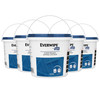 Everwipe by Tork Chem-Ready Buckets - 5 per Case, Other dispenser Design, Plastic, White, Genuine Tork