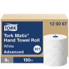 Tork Advanced Matic Hand Towel Roll, 2-Ply - 6 Rolls per Case, Advanced Quality, White, Genuine Tork