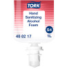 Tork Hand Sanitizing Alcohol Foam - 6 per Case, Soap and Sanitizer System, Premium Quality