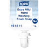 Tork Extra Mild Hand Washing Foam Soap - 6 per Case, Soap and Sanitizer System, Premium Quality