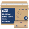 Tork Multifold Hand Towel White H2 - 16 Packs per Case, 250 Sheets per Pack, Advanced Quality