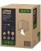 Tork Heavy Duty Cleaning Cloth White W2 - 1 Rolls per Case, 400 Sheets per Roll, Wipers combi roll system