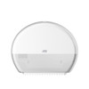 Tork Mini Jumbo Toilet Paper Roll Dispenser White T2 - Universal Quality, Elevation Design