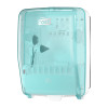 Tork Wall-Mounted Paper Towel Dispenser Washstation White and Turquoise W6 - Universal Quality