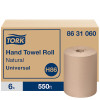 Tork Universal Hand Towel Roll - 6 Rolls per Case, Mini Mechanical Hand Towel System, Universal Quality