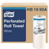 Tork Perforated Roll Towels - 30 Rolls per Case, 84 Sheets per Roll, Universal Quality, White