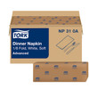 Tork Advanced White Dinner Napkin - 8 Packs per Case, Advanced Quality, 2-Ply, Genuine Tork
