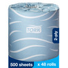 Tork Advanced Bath Tissue Roll, 2-Ply - 48 Rolls per Case, 500 Sheets per Roll, Advanced Quality