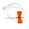 Exel Scalp Vein Sets – Butterfly Winged Infusion Sets, 19G to 27G, 12 Inch Tubing, Box of 50 Each