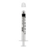 Exel 3 mL Syringes Only – Luer Lock and Luer Slip with Cap, Low Dead Space Plunger, Case Lots