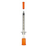 Exel ComfortPoint Insulin Syringes – U-100 with Permanently Attached Needle, 28G to 31G, Case 500