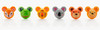 ADC Adimals 618 Pediatric Stethoscope with Interchangeable Animal Face Chestpiece, AFD Technology