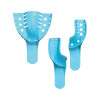 Pac-Dent Opti-Tray Disposable Trays, Rigid Light Blue Plastic, Perforated and Non-Perforated, 12 per Pack