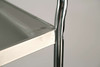 Lakeside Stainless Steel Utility Cart with 15-1/2 x 24 in Shelves, 27 x 17-1/2 x 35-3/4 in Overall