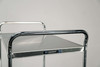Lakeside Stainless Steel Utility Cart with 15-1/2 x 24 in Shelves, 27 x 17-1/2 x 35-3/4 in Overall