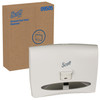 Kimberly-Clark Professional Scott Personal Seat Cover Dispenser, Pearl White or Black Finish