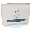 Kimberly-Clark Professional Scott Personal Seat Cover Dispenser, Pearl White or Black Finish