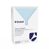 Dukal Tray Covers, 8-1/2" x 12-1/4", Blue, Non-Sterile, 1000/Case, Size B, 8-½" x 12-¼", 1000 per Case