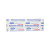 Dukal Sterile Clear Adhesive Bandages, 3/4" x 3", 100/Box, 24 BX/CS, Sheer, 2400 per Case, for Bandages