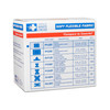 Dukal Sterile Soft Flexible Fabric Patch Adhesive Bandages, 1-1/2" x 2", 100/Box, 12 BX/CS