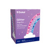 Dukal Design Series Glitter Adhesive Bandages 3/4" x 3" – Stat Strip Easy-Open, Sterile, Latex-Free, Pediatric, Family Care