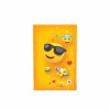 Dukal Design Series Fun Emojis Adhesive Bandages with Stat Strip Technology 3/4" x 3" – Sterile, Latex-Free, Kids