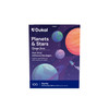 Dukal Design Series Planet and Stars Adhesive Bandages with Stat Strip Technology 3/4" x 3" – Sterile, Latex-Free, Space Print