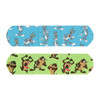 Dukal Looney Tunes Stat Strip Adhesive Bandages 3/4" x 3" – Sterile, Latex-Free, Bugs Bunny & Tasmanian Devil