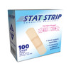Dukal Sheer Stat Strip Adhesive Bandages 3/4" x 3" – Sterile, Latex-Free, Glove-Friendly Design