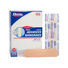 Dukal Sterile Plastic Adhesive Bandages 3/4" x 3" – Plastic, Sheer, Flexible, Absorbent, Bulk, Latex-Free