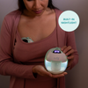 Motif Aura Glow Wearable Breast Pump – Hands-Free Hospital Suction with Nightlight & 4 Pump Modes