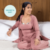 Motif Aura Glow Wearable Breast Pump – Hands-Free Hospital Suction with Nightlight & 4 Pump Modes
