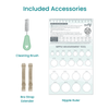 Motif Aura Glow Wearable Breast Pump – Hands-Free Hospital Suction with Nightlight & 4 Pump Modes