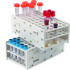 T-Racks Modular Laboratory Rack – 50 Place, Wood Construction