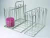Unico Cultture Plate Rack Cady – Stainless Steel, Holds 48 Culture Plates, Stackable, Autoclavable