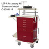 Lakeside Cord Wrap – Customizable Medical Cart Accessory, 12 × 3 × 3 in Dimensions, Flexible Organization,