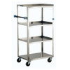 Lakeside Linen Cart Nylon Cover – Urethane Coated, Fluid Repellent, Flame Retardant, × × in