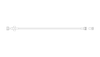 BD Alaris IV Extension Set – Smallbore Tubing, Fixed Male Luer Lock, 30 in Length, 2 mL Priming Volume
