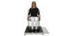 Professional Digital Wheelchair Ramp Scale with Fold-Away Seat - 1000 lbs. Capacity