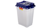 BD Pharmaceutical Sharps Container – 19 Gal Capacity, Slide Top with Gasket, White Polypropylene, Locking Lid