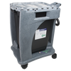 BD Pharmaceutical Sharps Container – 19 Gal Capacity, Slide Top with Gasket, White Polypropylene, Locking Lid