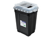 BD Recykleen RCRA Hazardous Waste Container – 17 Gal Capacity, Hinge Top with Gasket, Black
