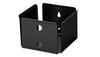 BD Sharps Container Large Cup Bracket – Metal Construction, 3.6 X 3.74 X 3.5 in Dimensions, Black