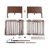 Delta Pro Homecare Bed System – 6-in-1 Adjustable Hospital Bed with Full & Semi Electric, Multi-Height, & Low Bed Options