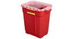 BD Large and Extra Large Sharps Container – 9 Gal Capacity, Slide Top, Polypropylene Construction