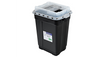BD Recykleen RCRA Hazardous Waste Container – 19 Gal Capacity, Slide Top with Gasket, Black