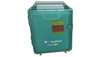 BD Recykleen Sharps Container Locking Wall Cabinet – 2/3 Gal Capacity, Green Plastic, Integrated Lock